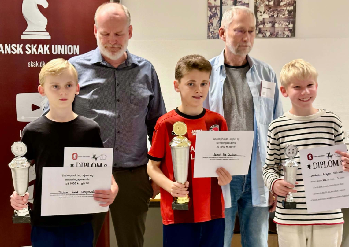 Samuel vinder U-DM i U12 🏆