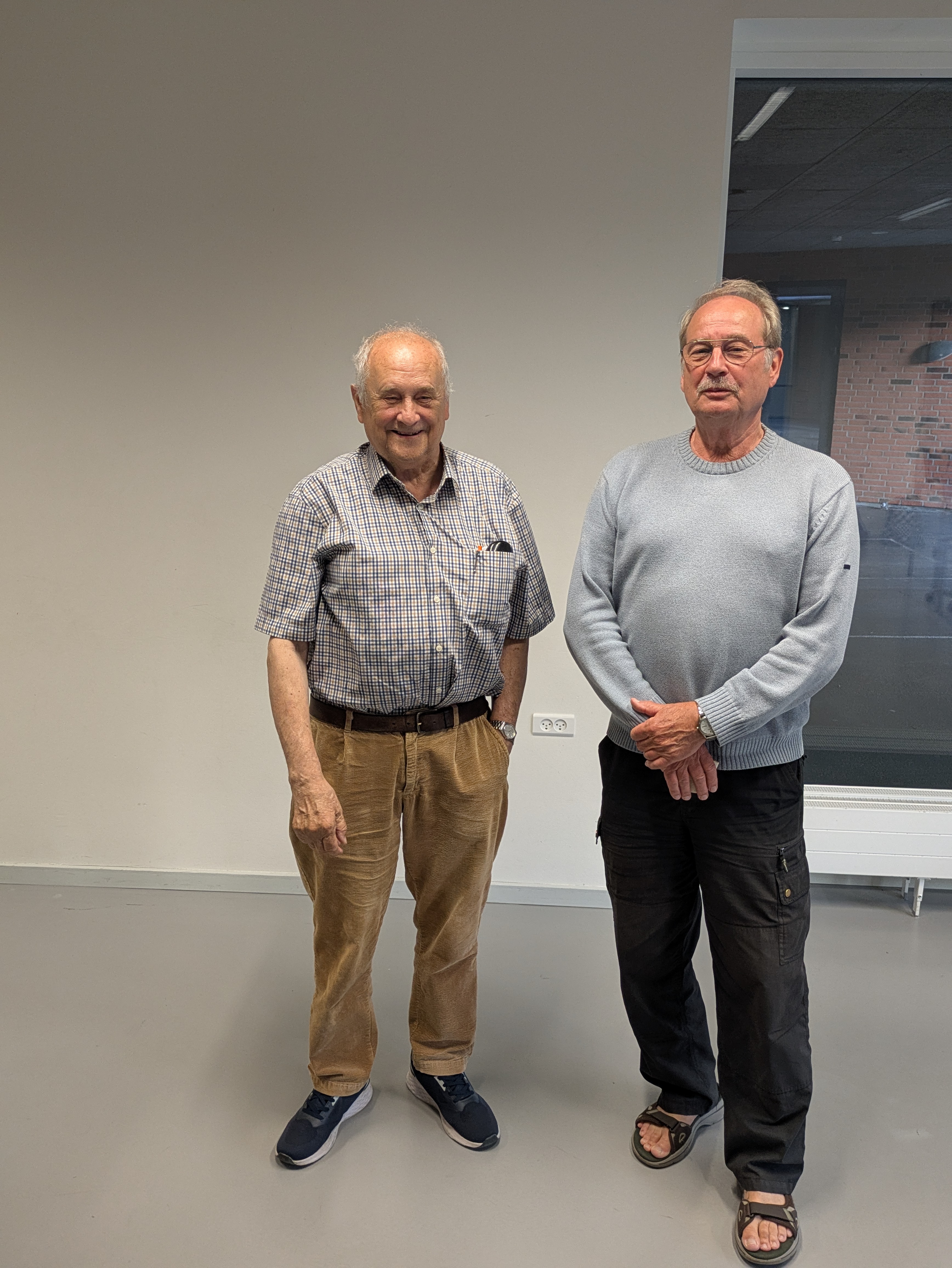 Jan Rode Pedersen og Poul Erik Nielsen - delt 2.plads i mesterrækken